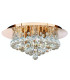 Hanna 4 Light Ceiling Semi Flush Light Gold with Crystals G9_Main