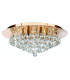 Hanna 6 Light Ceiling Semi Flush Light Gold with Crystals G9_Main
