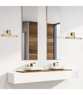 Picture Wall 2 Light Polished Brass E14_Room