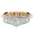 Hanna 8 Light Ceiling Semi Flush Light Gold with Crystals G9_Main