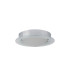 1 Light Bathroom Flush Ceiling Light Round Chrome IP44 E14_Off