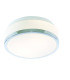 Discs Bathroom Flush 2 Light Ceiling Chrome IP44 E27_Main