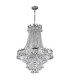 Versailles 9 Light Crystal Chandelier Chrome Finish E14_Main
