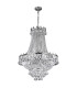 Versailles 9 Light Crystal Chandelier Chrome Finish E14_Off