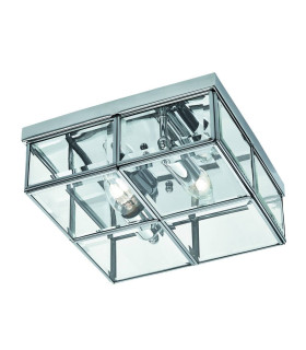 Flush Ceiling 2 Light Chrome E14_Main