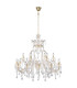 Marie Therese 18 Light Crystal Chandelier Polished Brass Finish E14_Main