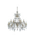 Marie Therese 18 Light Crystal Chandelier Polished Brass Finish E14_Off