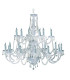 Hale 18 Light Crystal Chandelier Chrome Finish E14_Main