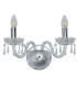 Hale Indoor Candle Wall 2 Light Chrome with Crystals E14_Off