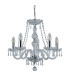 Hale 5 Light Crystal Chandelier Chrome Finish E14_Off