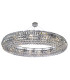 Vesuvius 24 Light Ceiling Chandelier Chrome with Crystals E14_Main