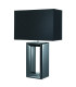Table Lamp Black Mirror with Shade E27_Main