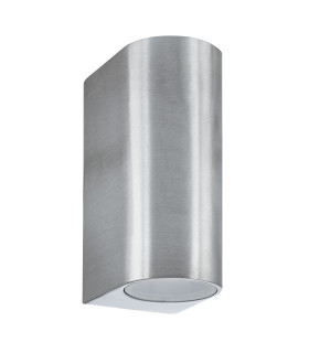 Outdoor Up Down Wall 2 Light Cast Aluminium IP44 GU10_Off