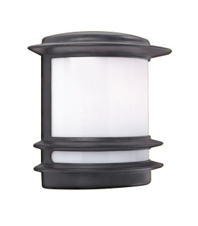 Stroud 1 Light Outdoor Garden Wall Light Black IP44 E27_Off