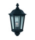 Alex 1 Light Outdoor Wall Lantern Black IP44 E27_Main