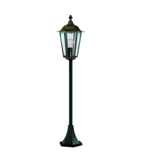Alex 1 Light Outdoor Bollard Light Black IP44 E27_Main