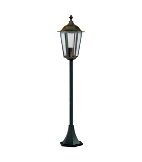 Alex 1 Light Outdoor Bollard Light Black IP44 E27_Off
