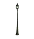 Bel Aire 1 Light Outdoor Lamp Post Black IP44 E27_Main