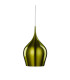 Vibrant 1 Light Large Dome Ceiling Pendant Green E27_Main