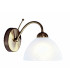 Milanese 1 Light Glass Shade Wall Light Antique Brass E14_Main