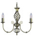 Zanzibar 3 Light Multi Arm Ceiling Pendant Antique Brass E14_Main