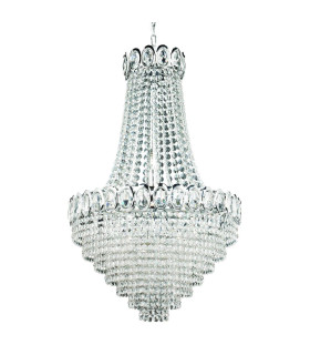 Louis Philipe 6 Light Chandelier Chrome Finish E14_Main