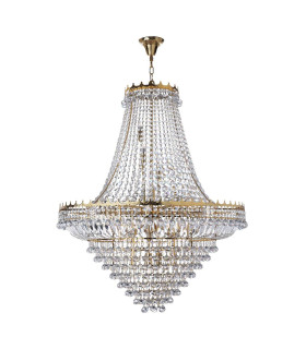 Versailles 19 Light Chandelier Gold Finish E14_Main