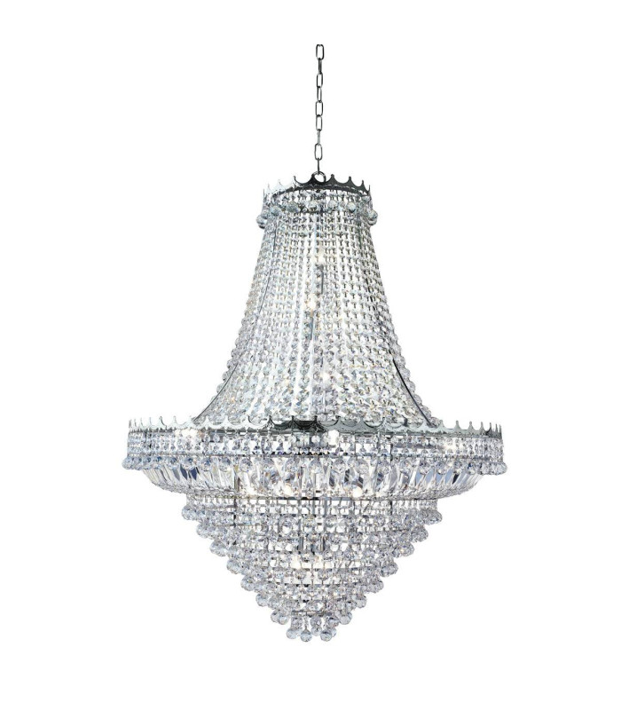 Versailles 19 Light Chandelier Chrome Finish E14_Main
