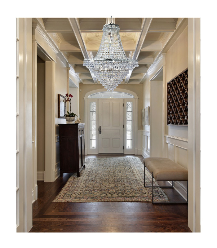 Versailles 19 Light Chandelier Chrome Finish E14_Room