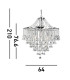 Dorchester 5 Light Chandelier Chrome Finish E14_Line