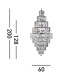 Empire 13 Light Chandelier Chrome Finish E14_Line