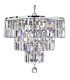 Empire 5 Light Chandelier Chrome Finish E14_Main