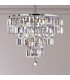 Empire 5 Light Chandelier Chrome Finish E14_Room