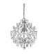 Harrietta 3 Light Ceiling Pendant Chrome with Crystals E14_Main