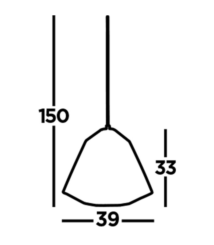 Geometric Cage 1 Light Wire Ceiling Pendant Chrome E27_Line