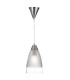 Ceiling Pendant Chrome with Clear And Frosted Glass Shade E27_Main