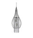 Rocket 2 Light Ceiling Pendant Chrome with Glass Crystals G9_Off