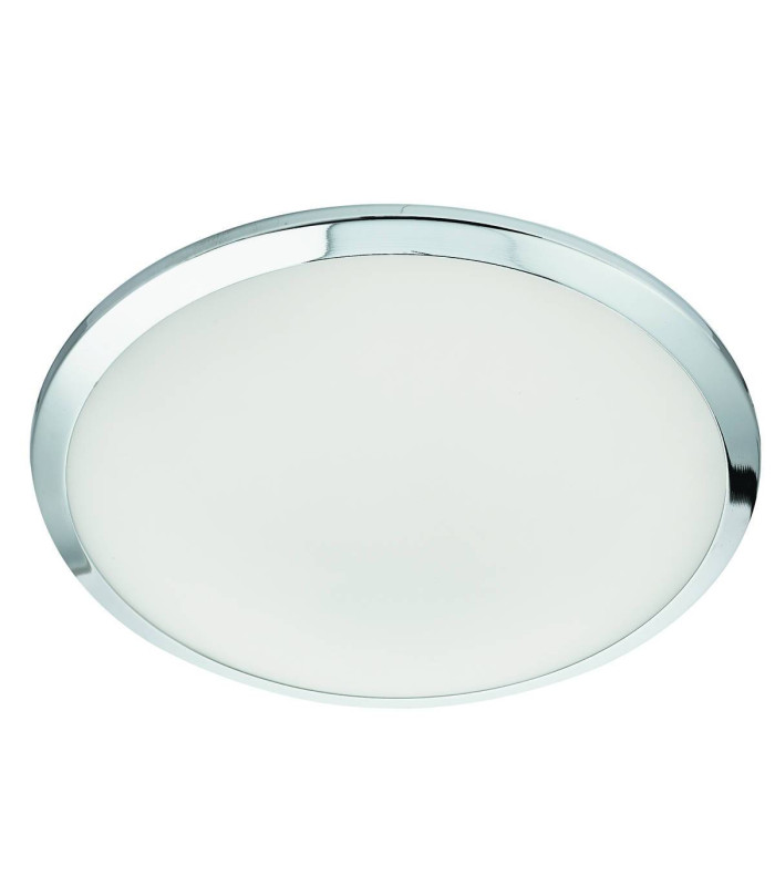 LED Bathroom Ceiling Flush Light Chrome IP44_Main