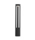 Michigan LED Outdoor Short Aluminium Bollard Light Grey IP54_Main