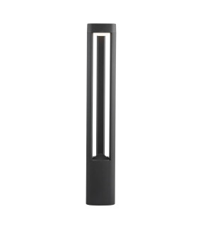 Michigan LED Outdoor Short Aluminium Bollard Light Grey IP54_Main