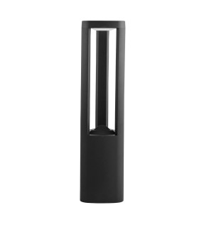Michigan LED Outdoor Short Aluminium Bollard Light Grey IP54_Off
