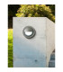 LED Outdoor Bulkhead Glass Aluminium Wall Light Grey IP44_Room