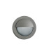 LED Outdoor Bulkhead Glass Aluminium Wall Light Grey IP44_Off