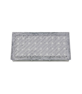 LED Rectangle Outdoor Walkover Ground Light White IP68_Off