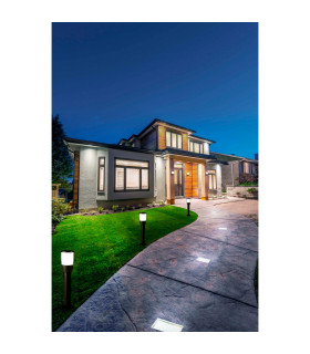 LED Large Square Outdoor Walkover Ground Light White IP68_Room