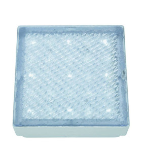 LED Small Square Outdoor Walkover Ground Light White IP68_Main