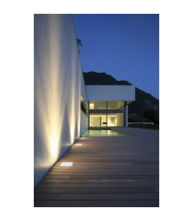 LED Small Square Outdoor Walkover Ground Light White IP68_Room