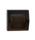 Ankle LED Outdoor Small Recessed Wall Light Grey IP54_Off