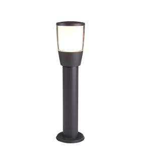 Tucson 1 Light Small Outdoor Bollard Light Dark Grey IP44 E27_Main