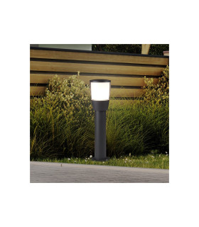 Tucson 1 Light Small Outdoor Bollard Light Dark Grey IP44 E27_Room